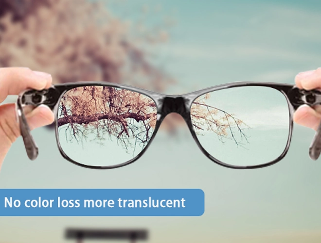 Spécification des lentilles optiques en plastique CR39 1.499 unifocales non traitées