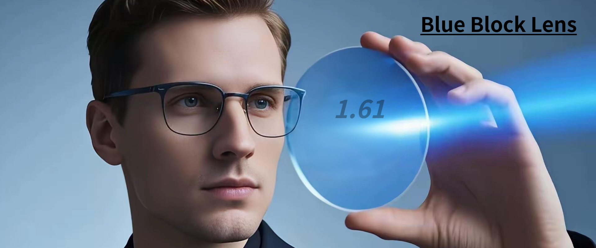 Verre 1.61 Anti-Lumière Bleue